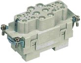 Harting Han-Com Insert, axial screw, 18contacts, female, 40A Harting